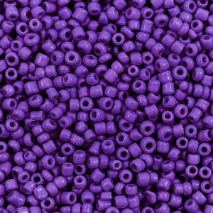 Rocailles 2mm tillandsia purple, 10 gram
